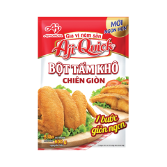 Bột tẩm khô chiên giòn Aji-Quick gói 210g chính hãng | Siêu Thị GO!– Thực phẩm giá tốt