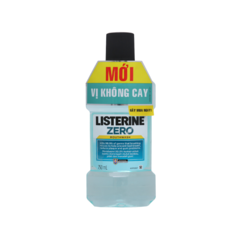 Nước súc miệng Listerine Zero 750ml chính hãng