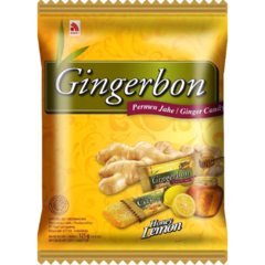 Kẹo gừng Gingerbon chanh mật ong 125g chính hãng