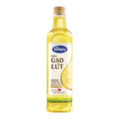 Dầu gạo lứt Simply 1 lít chính hãng | Siêu Thị GO!– Thực phẩm giá tốt