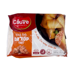 Chả giò thịt hoa mai da xốp Cầu Tre 500g chính hãng