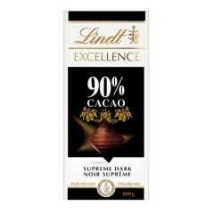 Socola Lindt Excellence 90% Cocoa 100g chính hãng