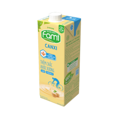 Sữa đậu nành Fami Canxi 1 lít chính hãng | Siêu Thị GO!– Thực phẩm giá tốt