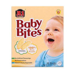 Bánh gạo A1 Baby Bites truyền thống 50g chính hãng