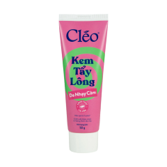 Kem tẩy lông Cleo cho da nhạy cảm 50g chính hãng