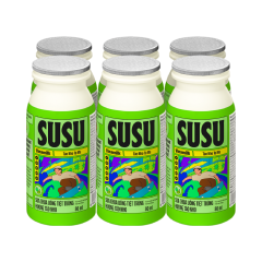 Lô 6 Sữa chua uống tiệt trùng Susu táo nho 80ml chính hãng | Siêu Thị GO!– Thực phẩm giá tốt