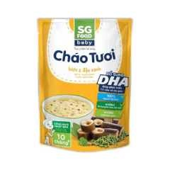 Cháo tươi SG Food lươn và đậu xanh 240g chính hãng