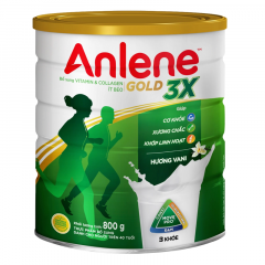 Sữa bột Anlene Gold 3X hương vani hộp 800g chính hãng | Siêu Thị GO!– Thực phẩm giá tốt