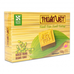 Bánh đậu xanh nướng Thuần Việt 150G chính hãng