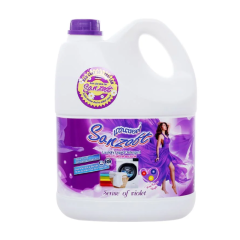 Nước giặt xả Sanzoft tím 3.5L chính hãng