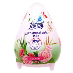 Sáp thơm Farcent hoa hồng 170g chính hãng