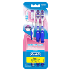 Lô 3 Bàn chải đánh răng Oral-B Micro thin clean chính hãng