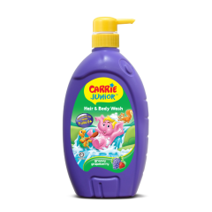 Tắm gội cho bé Carrie Junior hương Grapeberry 700g chính hãng