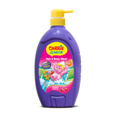 Tắm gội cho bé Carrie Junior hương Cherry 700g chính hãng