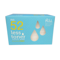 Bông Tẩy Trang RII 52 LESS TONER 120 miếng chính hãng