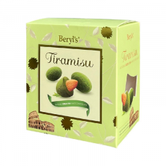 Socola trà xanh Beryls Tiramisu hạnh nhân 100g chính hãng