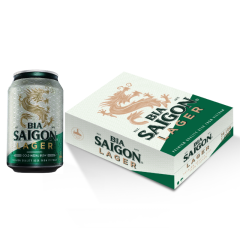 Thùng 24 bia Saigon Larger 330ml chính hãng