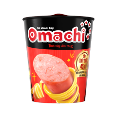 Mì ly Omachi xốt bò hầm xúc xích 113g chính hãng | Siêu Thị GO!– Thực phẩm giá tốt