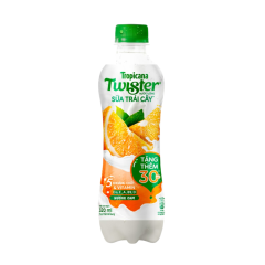 Nước trái cây sữa Juicy Milk vị cam 320ml chính hãng