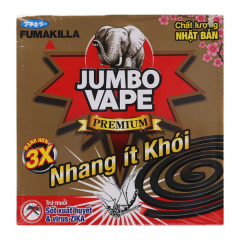 Nhang muỗi ít khói Jumbo 10 khoanh chính hãng