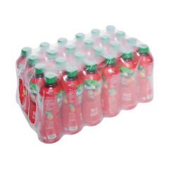 Thùng 24 trà đào hạt chia Fuzetea chai 350ml chính hãng