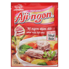 Hạt nêm Aji-ngon vị thịt heo gói 170g chính hãng | Siêu Thị GO!– Thực phẩm giá tốt