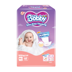 Miếng lót Bobby Fresh New Born 2 60M chính hãng