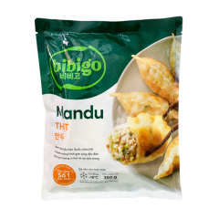 Bánh mandu CJ Bibigo nhân thịt 350g chính hãng