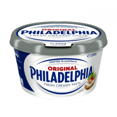 Phô mai kem phết nguyên bản Philadelphia 250g chính hãng | Siêu Thị GO!– Thực phẩm giá tốt