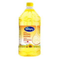 Dầu hướng dương Simply 2 lít chính hãng | Siêu Thị GO!– Thực phẩm giá tốt