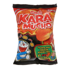 Snack khoai tây Karamucho cay đặc biệt 44g chính hãng