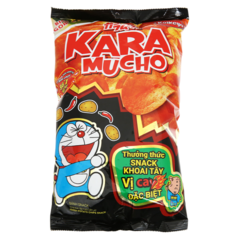 Snack khoai tây Karamucho cay đặc biệt 82g chính hãng