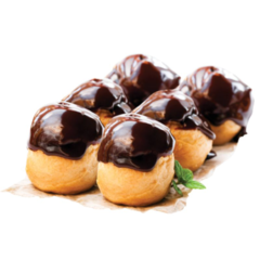 Lô 6 bánh su kem socola 25g chính hãng | Siêu Thị GO!– Thực phẩm giá tốt