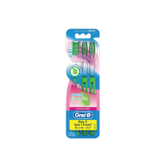Lô 2+1 Bàn chải đánh răng Oral-B Pro gum care green tea chính hãng