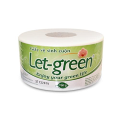 Giấy vệ sinh cuộn Let-green 700g chính hãng