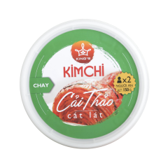 Kim chi cải thảo chay cắt lát Kings hộp 150g chính hãng