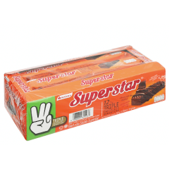 Bánh xốp socola Superstar 12 gói x 16g chính hãng