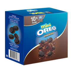 Bánh quy Oreo mini vị Socola hộp 10 x 20.4g chính hãng