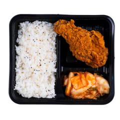 Combo đùi gà chiên giòn và cơm trắng chính hãng