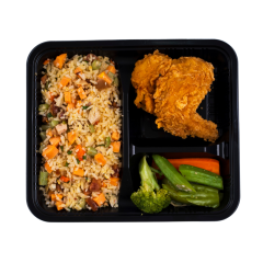 Combo cánh gà chiên cay + cơm chiên chính hãng
