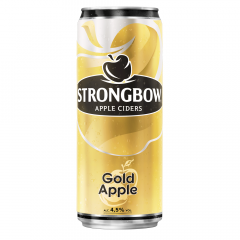 Nước táo lên men Strongbow Gold lon 320ml chính hãng