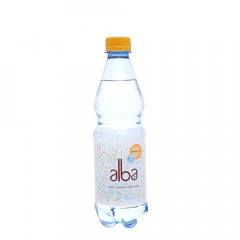 Nước khoáng thiên nhiên có gaz Alba chai 500ml chính hãng