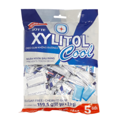 Kẹo gum Lotte Xylitol Cool gói 159.5g chính hãng
