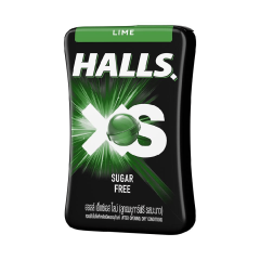 Kẹo ngậm không đường Halls XS Lime vị Chanh 12.6g chính hãng