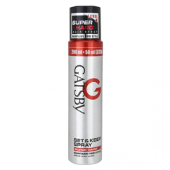 Xịt tạo kiểu tóc Gatsby Super Hard 166g chính hãng