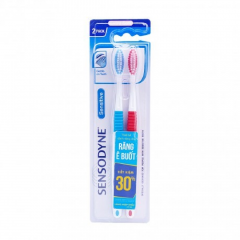 Lô 2 bàn chải đánh răng Sensodyne Sensitive chính hãng