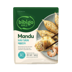 Bánh Mandu CJ Bibigo nhân hải sản 350g chính hãng