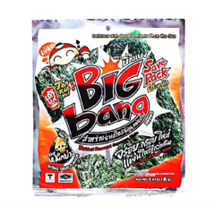 Snack rong biển Taokaenoi BigBang mực 6g chính hãng