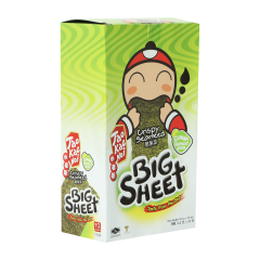 Snack rong biển Taokaenoi Big Sheet truyền thống 12 gói x 3g chính hãng