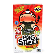 Snack rong biển Taokaenoi Big Sheet vị cay 12 x 3.2g chính hãng